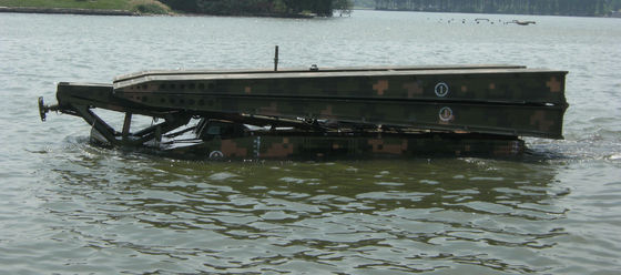 Amphibious Armored Vehicle Launched Bridge Tracked Load