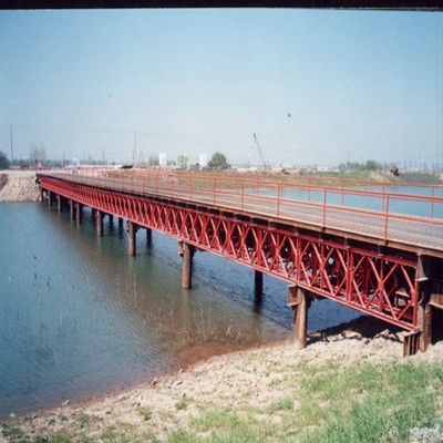 Q345B-Q460C Grade Bailey Bridge Temporary Modular Steel Bridge