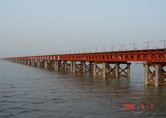 Width 4.2m Bailey Bridge Modular Steel Bridge