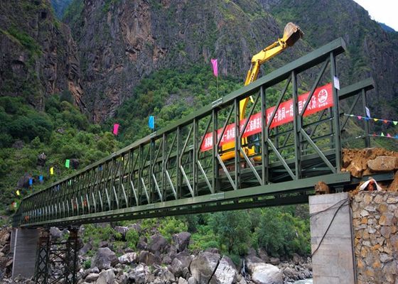Truss Height 4.5m Steel Deck Bridge Delta Bridge